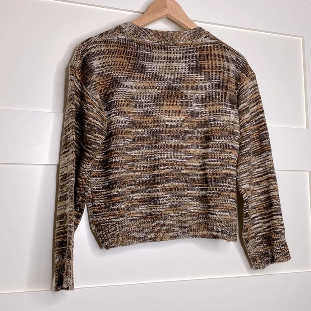 NWT Anthropologie Raga Brown Luxurious Fall Cowl Neck Sweater Perfect condition! - Picture 7 of 12